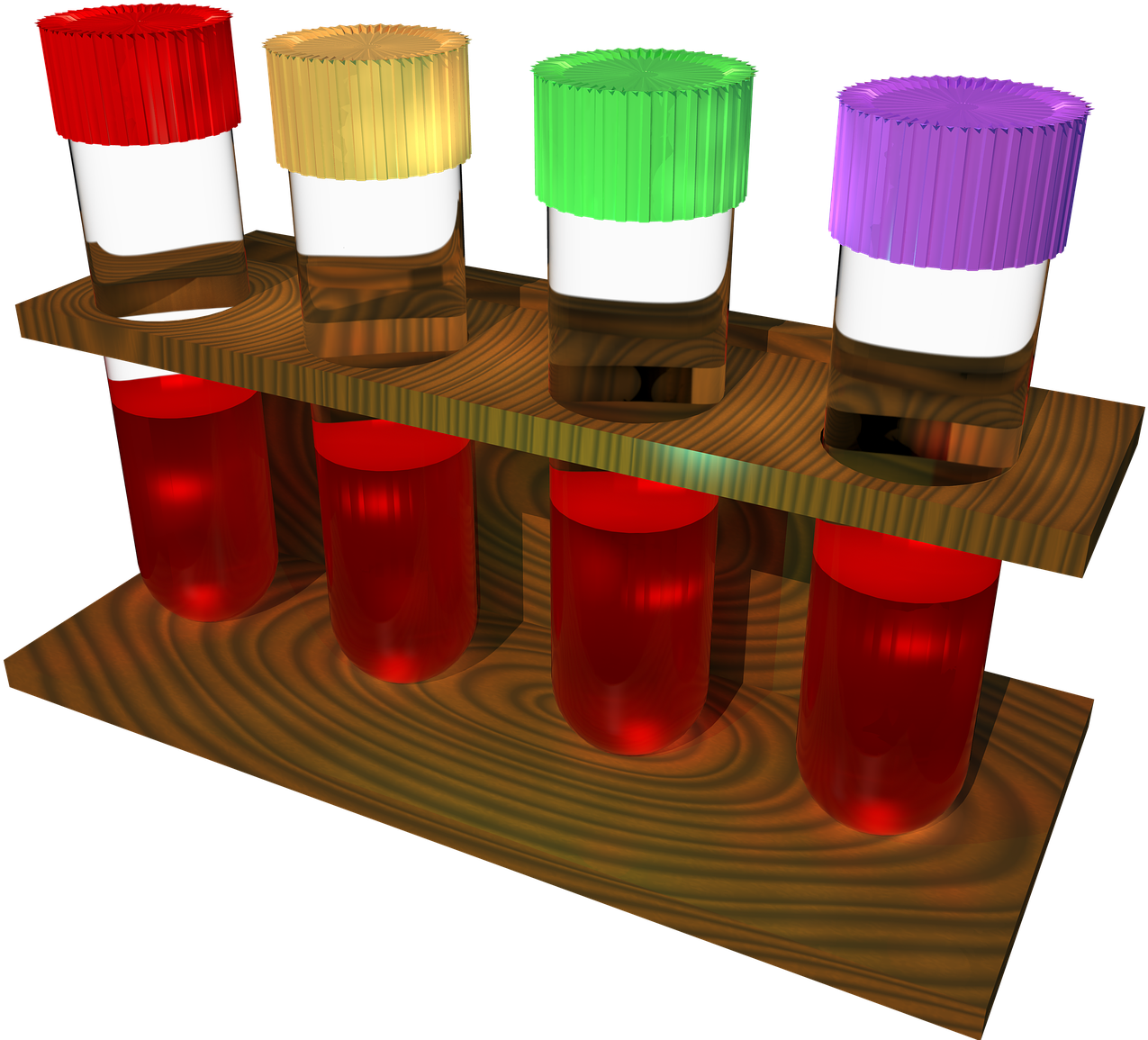 Blood, Sample, Test Tube, Rack, Phlebotomy, Test - Clipart Of Test Tube For Blood Collection, HD Png Download PNG with transparent background