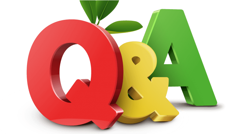 Colorful3 D Q A Letters