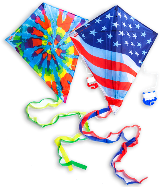 Colorfuland American Flag Kites