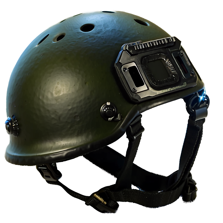 Combat Helmet With Gopro Mount Png 06262024