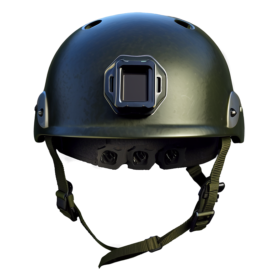 Combat Helmet With Gopro Mount Png Cun79