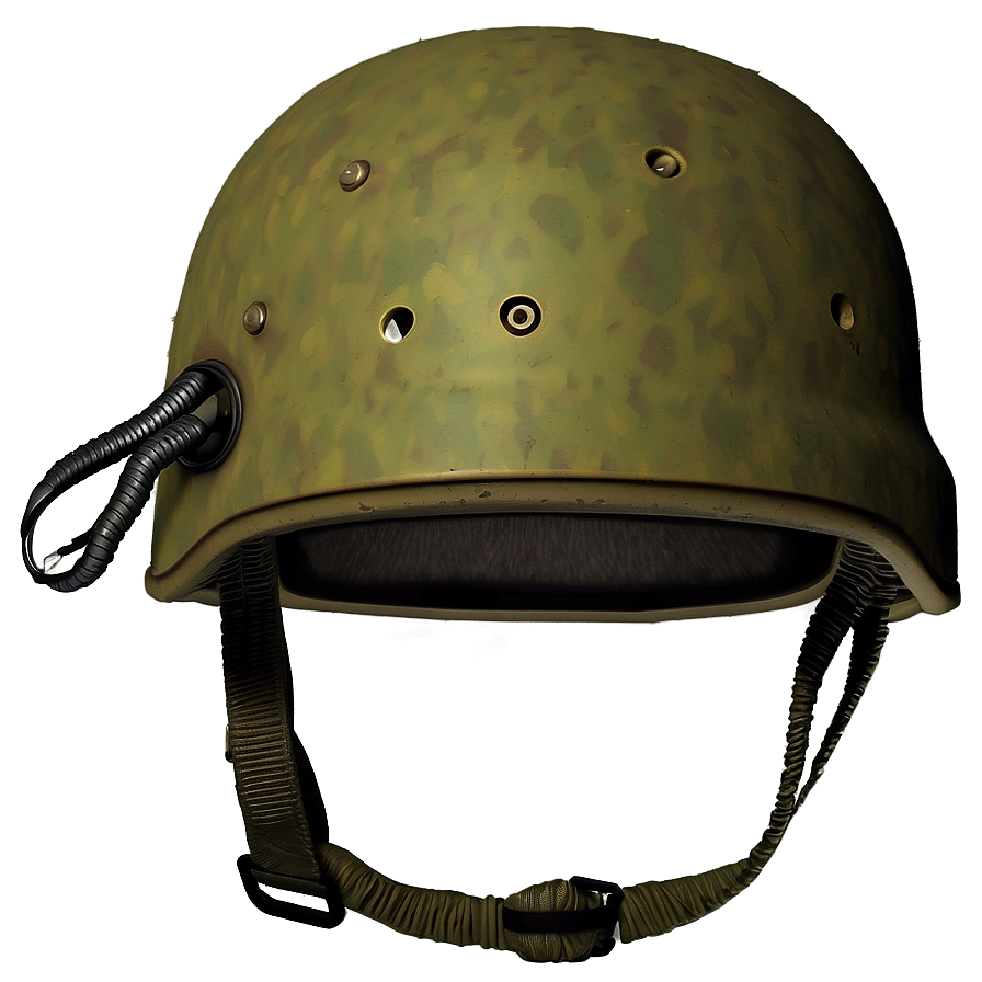 Combat Helmet With Protective Gear Png Xrg24