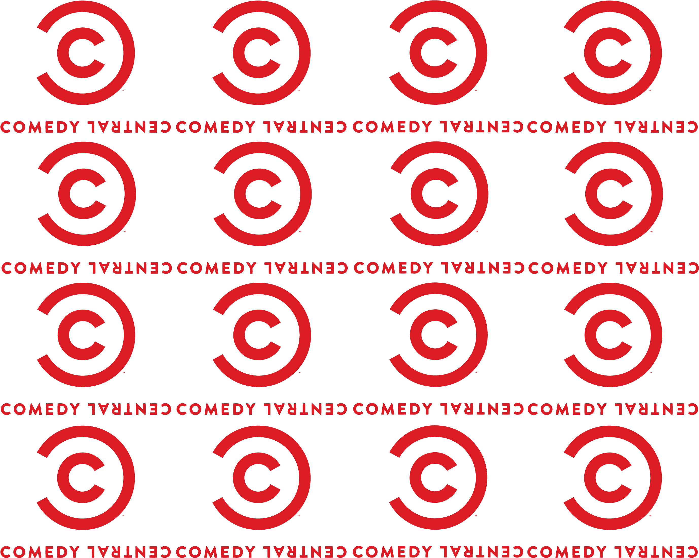 Comedy Central Logo Pattern