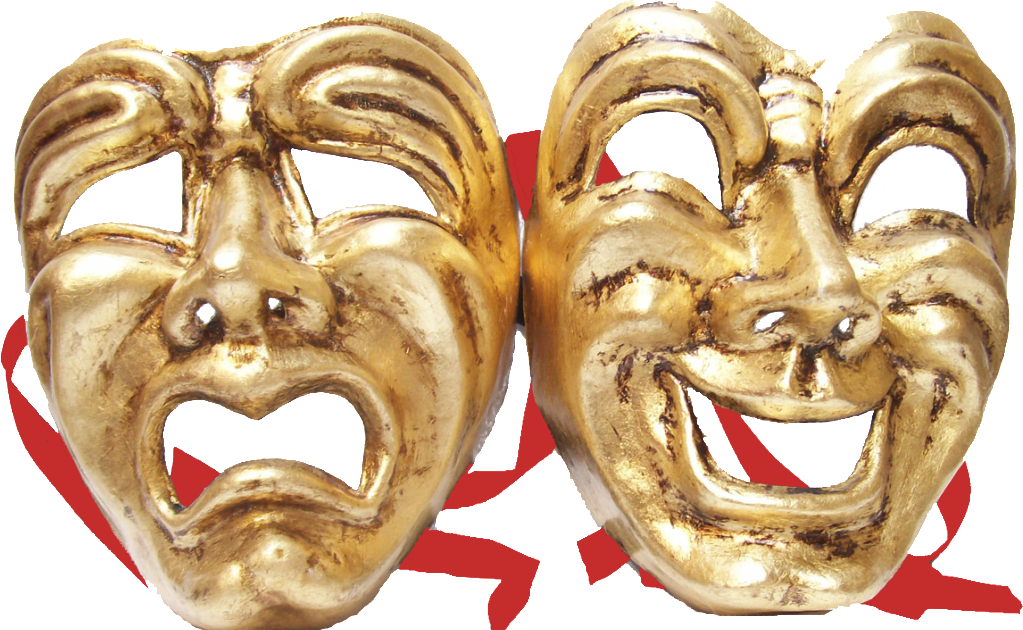 Transparent Comedy And Tragedy Masks, HD Png Download PNG with transparent background