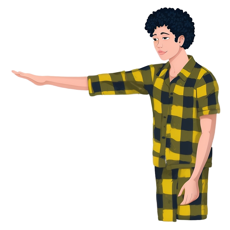 Comfortable Flannel Loungewear PNG 06212024 PNG with transparent background
