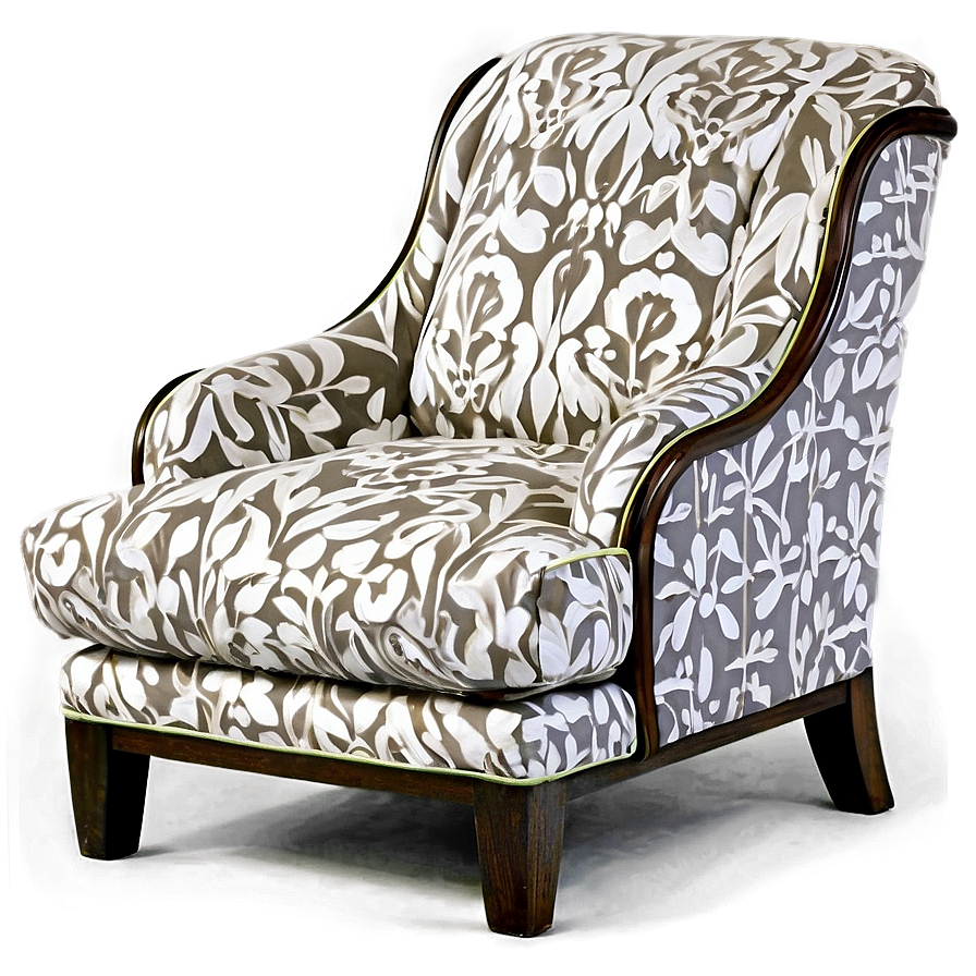 Comfy Reading Armchair Png 06262024