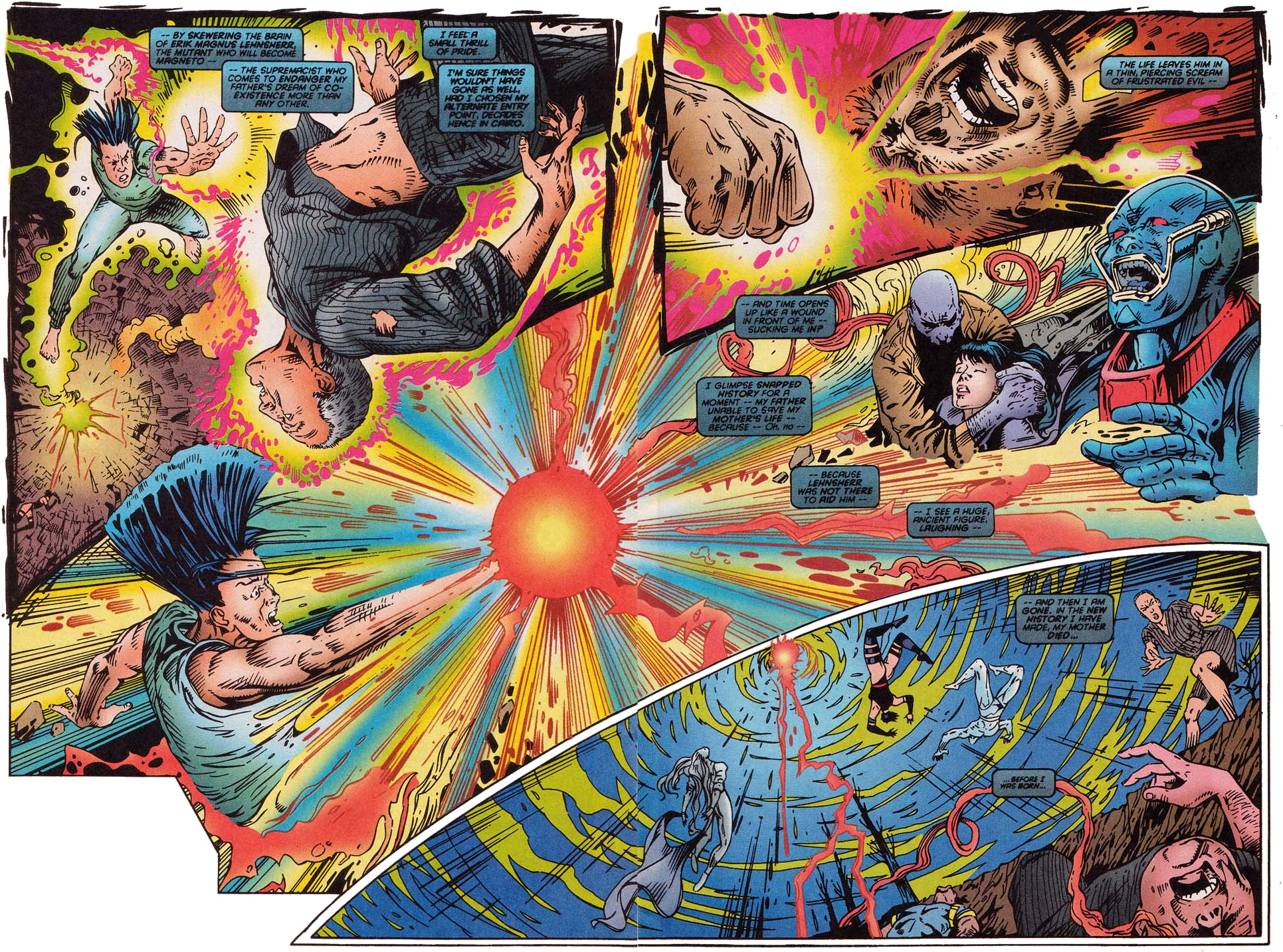 Comic Book Battle Explosion