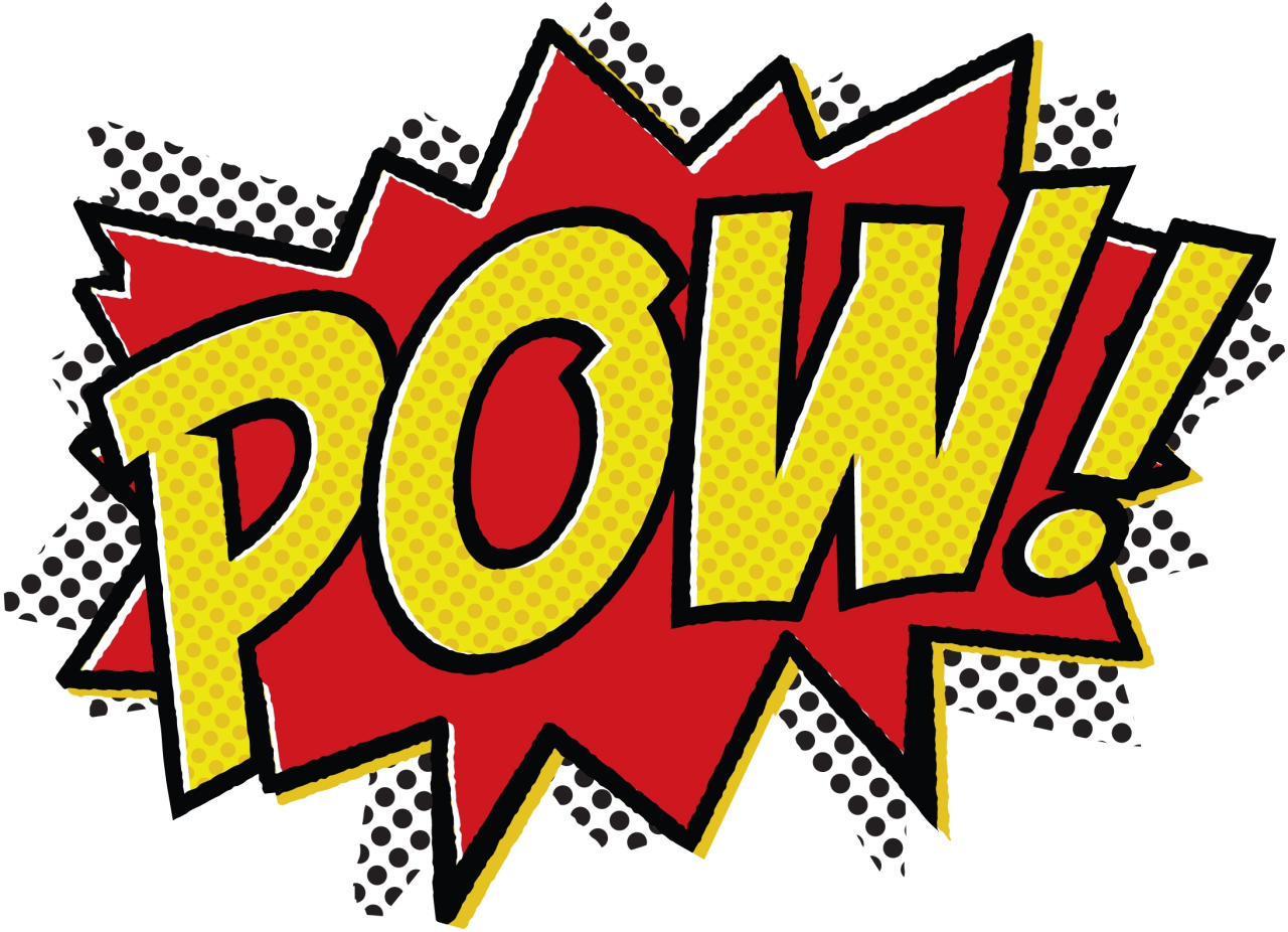 Transparent Comic Book Pow Png - Comic Clipart, Png Download PNG with transparent background