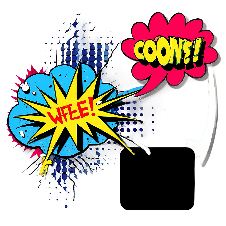 "Comic Book Style Speech Bubble PNG" ulm PNG image with a transparent background, free high-resolution download