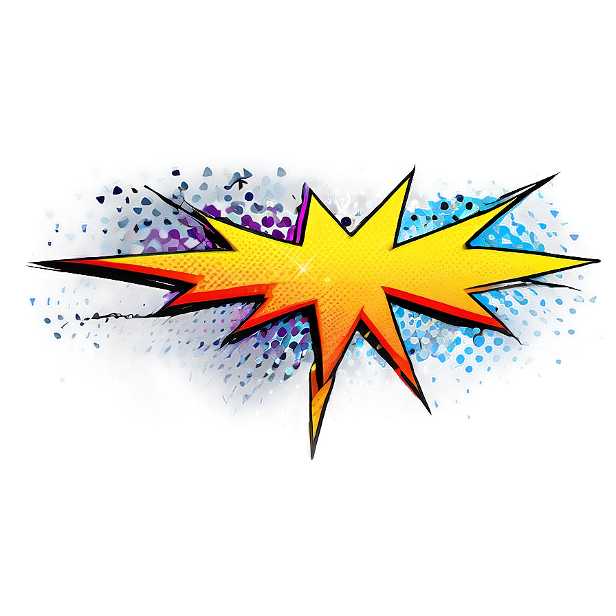 Comic Boom Effect PNG 06112024 PNG with transparent background
