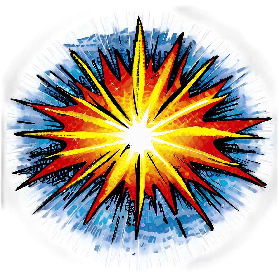 Comic Boom Explosion PNG 06212024 PNG image with a transparent background, free high-resolution download