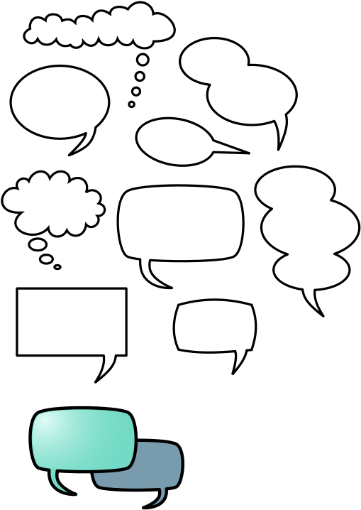 Comic Speech Bubbles Collection