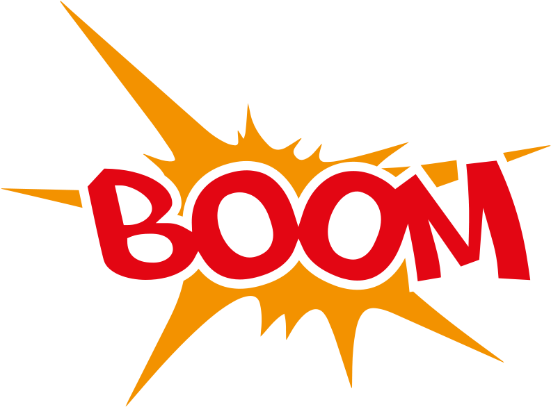 Boom Cartoon Png - Graphic Design, Transparent Png PNG with transparent background