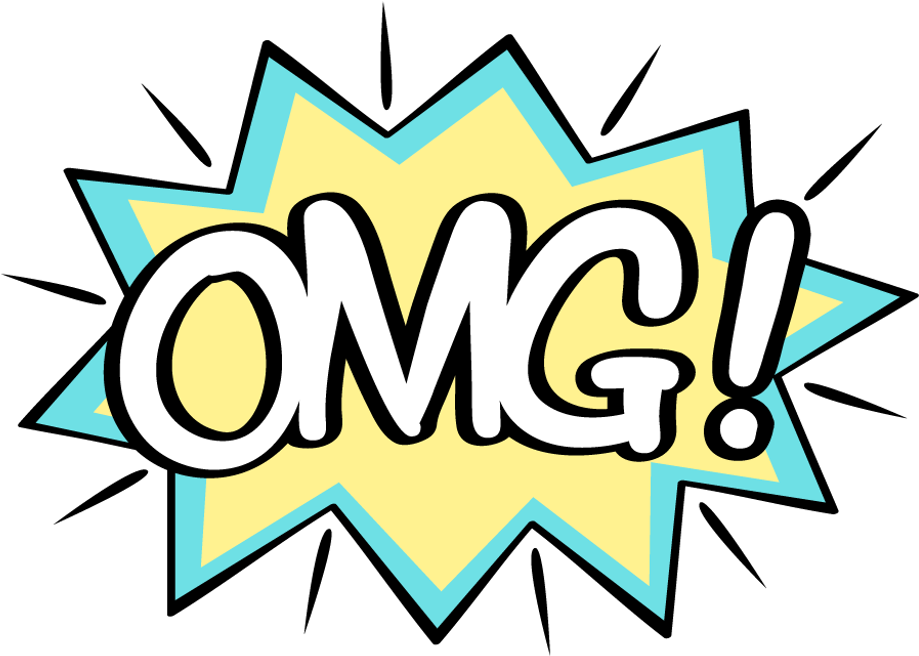 #omg #omg #ohmygod #expression #effect #comic #comics - Oh My God Transparent, HD Png Download PNG with transparent background