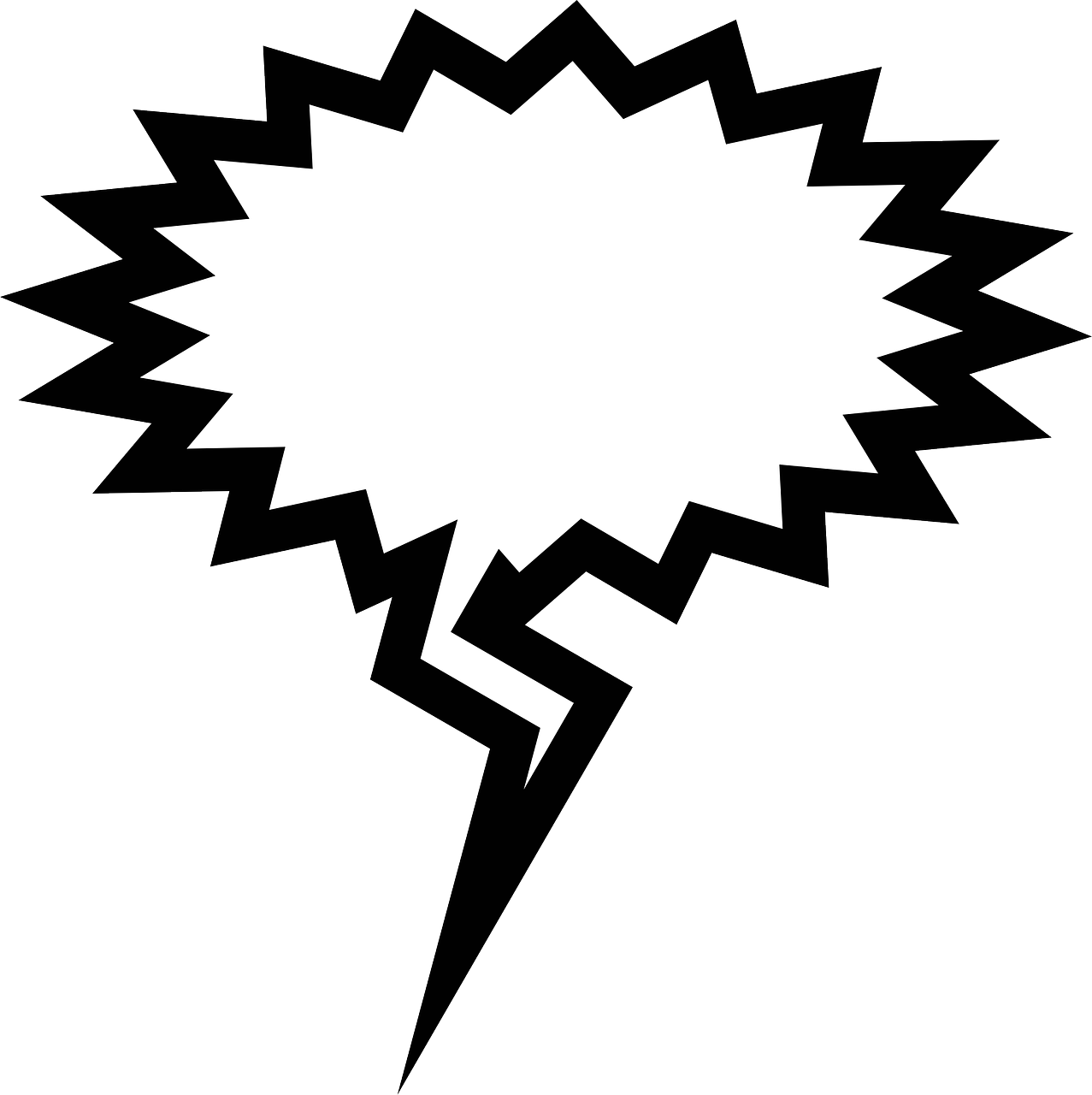 Enter Image Description Here - Angry Speech Bubbles, HD Png Download PNG with transparent background