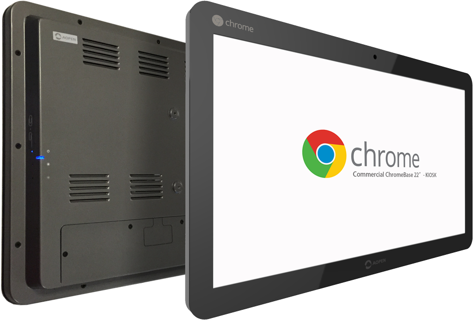 Commercial Chrome Base22 Kiosk