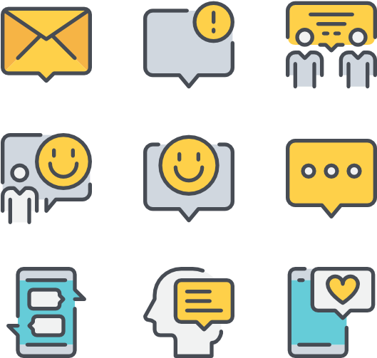 Communication Icons Set