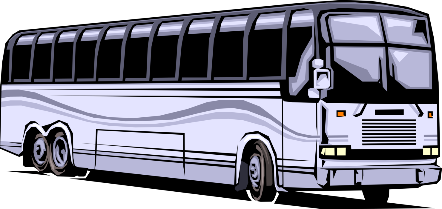 Vector Illustration Of Public Urban Transportation, HD Png Download PNG image with a transparent background, free high-resolution download