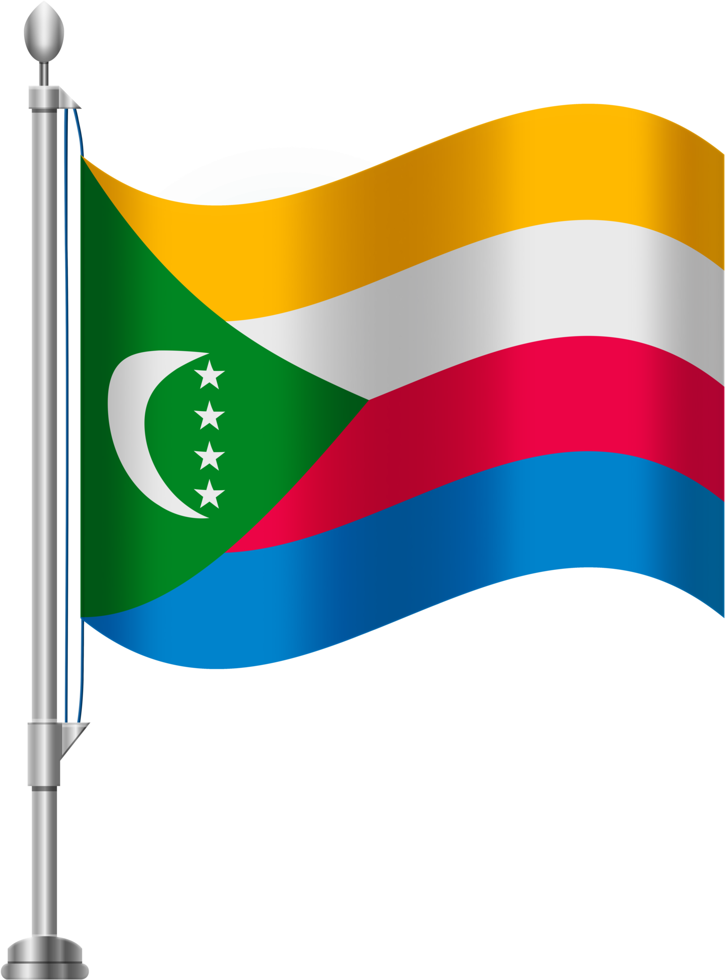 Cote D Ivoire Flag Png Clipart , Png Download - El Salvador Flag Cartoon, Transparent Png PNG image with a transparent background, free high-resolution download