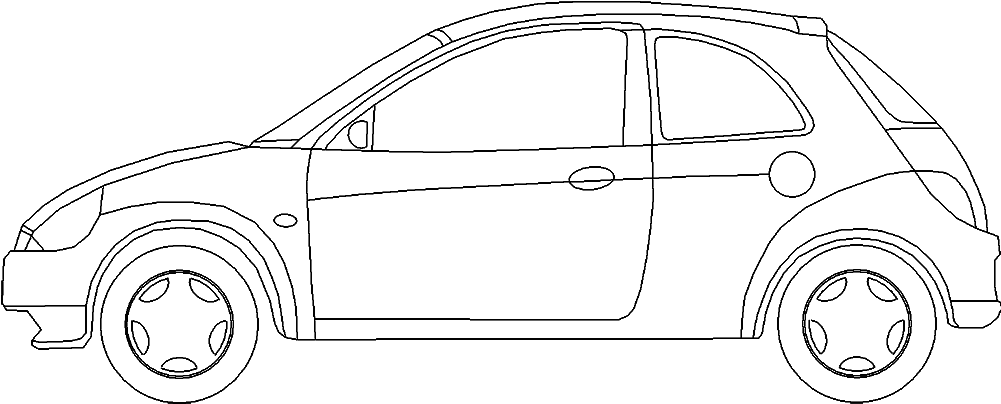 Transparent Car Elevation Png - City Car, Png Download PNG with transparent background