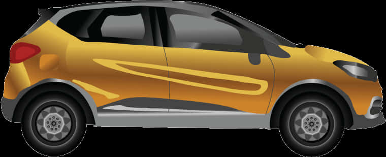 Compact Crossover Car Vector PNG image with a transparent background, free high-resolution download