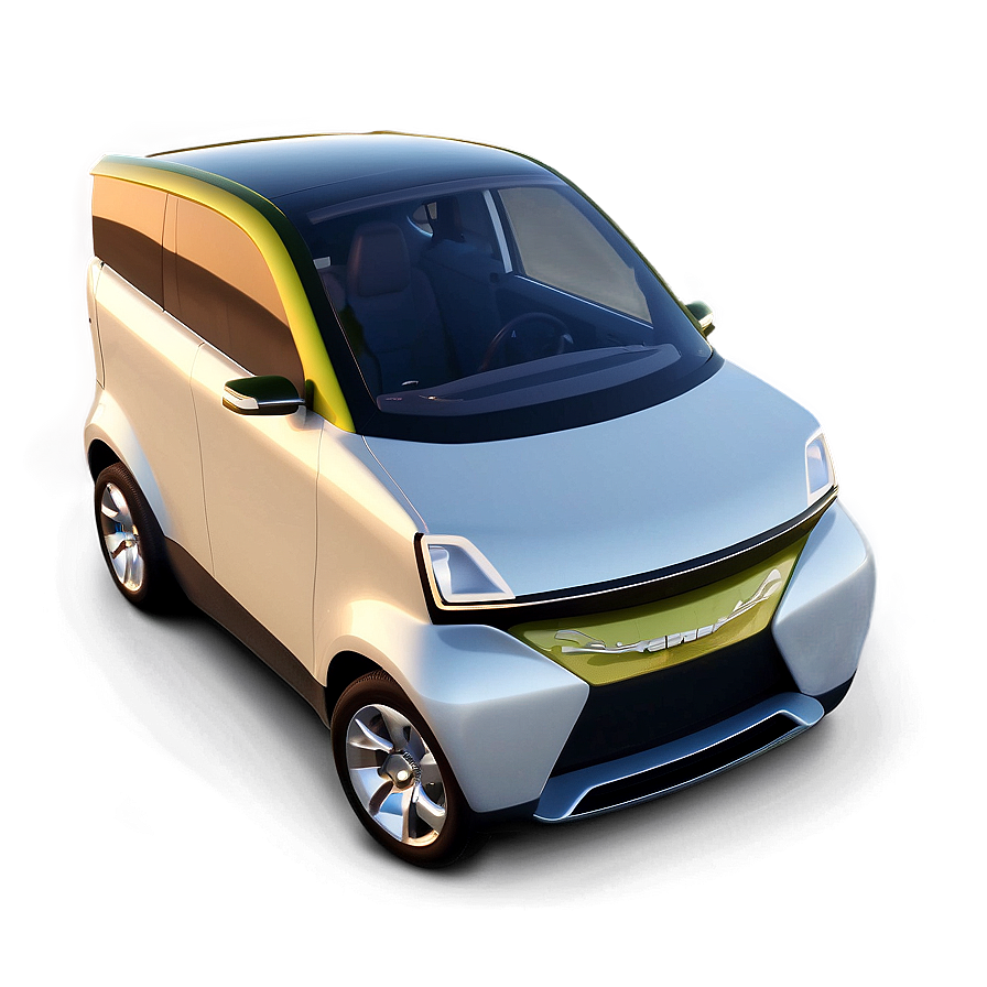 Compact Electric Car Concept Png Wws53