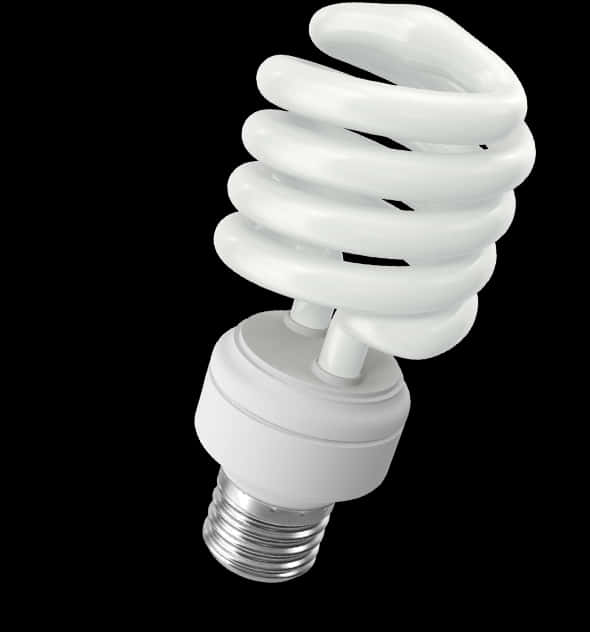 Compact Fluorescent Light Bulb PNG with transparent background