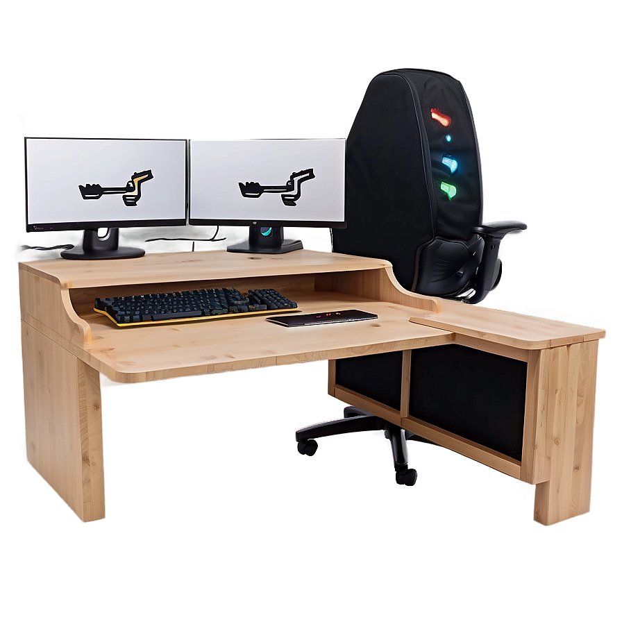 Compact Gaming Desk Space Png 06212024