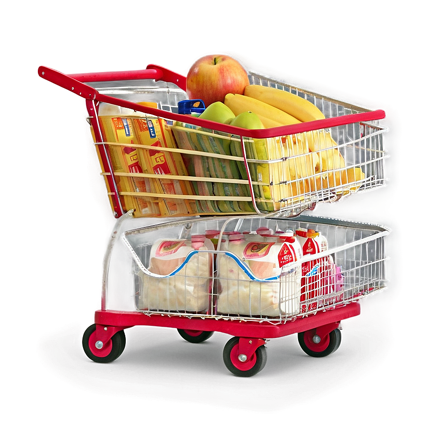 Compact Grocery Cart Png 48