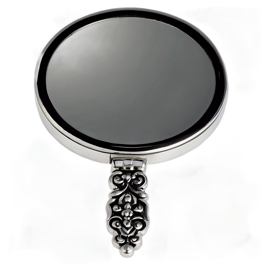 Compact Hand Mirror PNG 4 PNG image with a transparent background, free high-resolution download