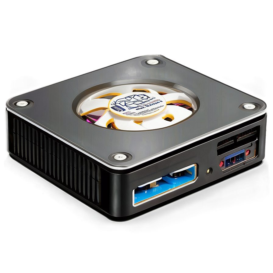 Compact Mini PC PNG jca PNG with transparent background