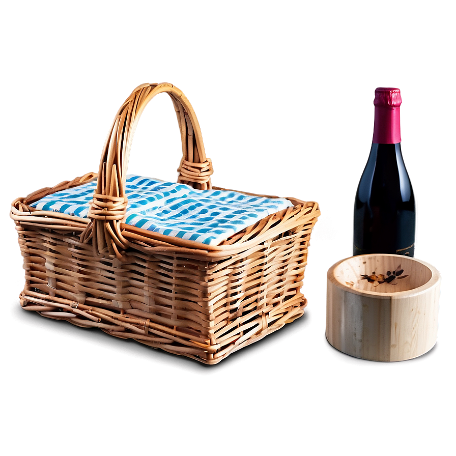 Compact Picnic Basket Png 06122024