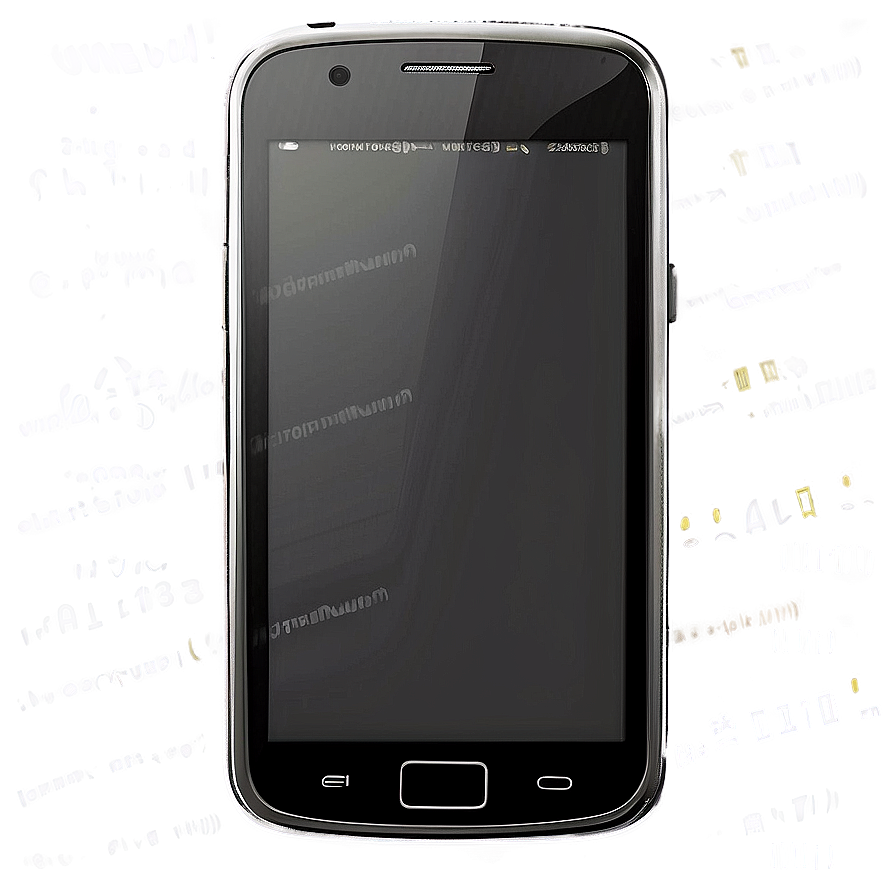 Compact Smartphone Graphic Png Qtv