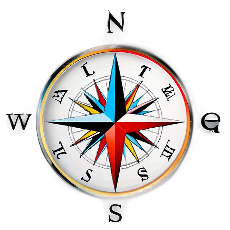 Compass Rose Direction Indicator Png 05252024