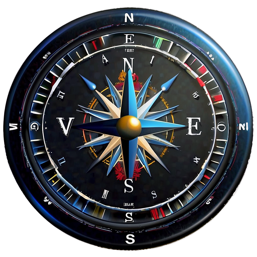 Compass Rose Direction Indicator Png Use53