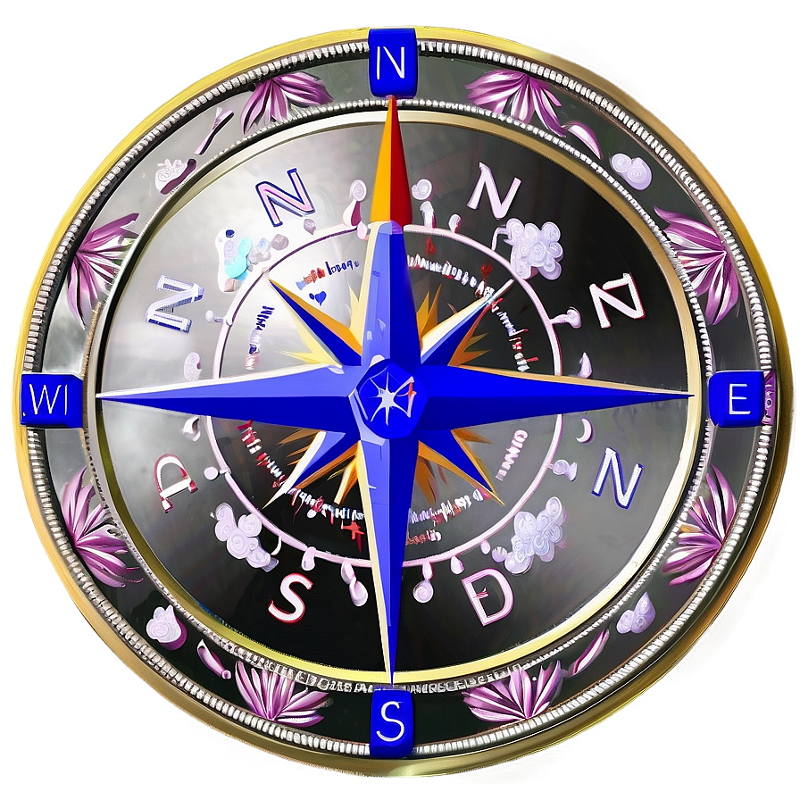 Compass Rose For Exploration Png 88