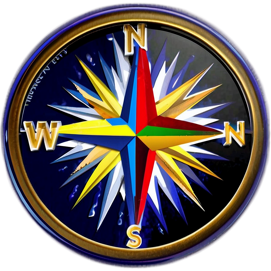 Compass Rose For Geography Png 05252024