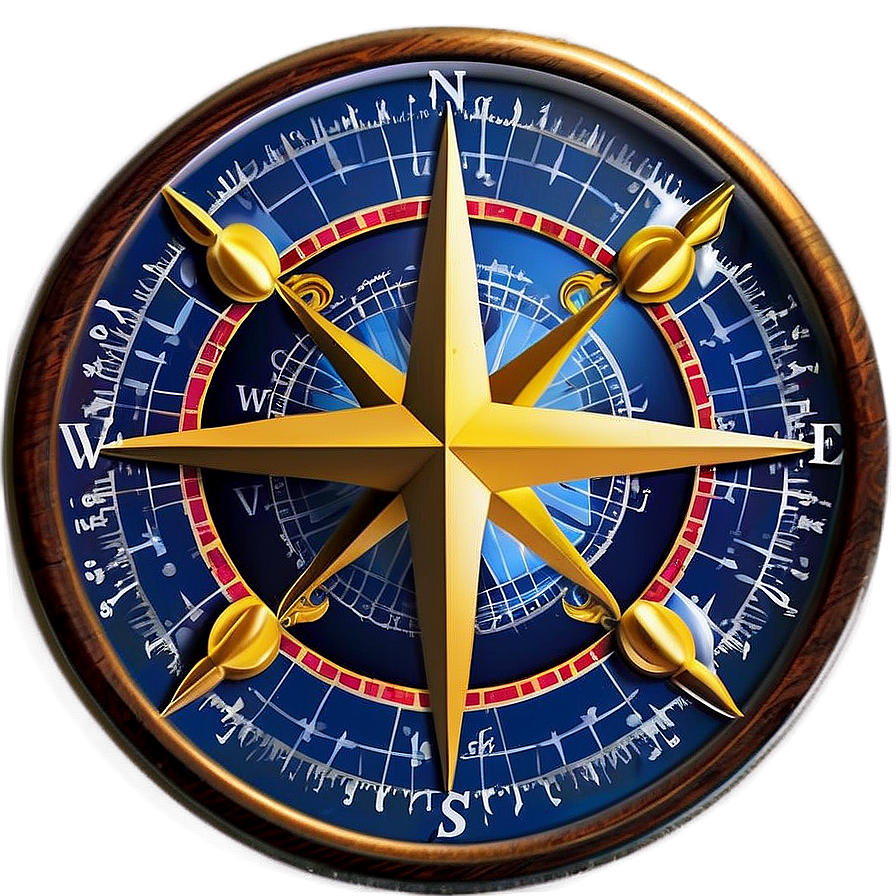 Compass Rose For Globetrotters Png Awf