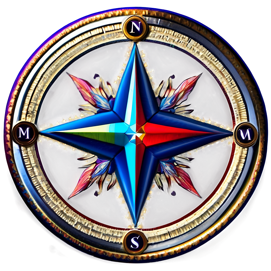 Compass Rose For Globetrotters Png Rbw