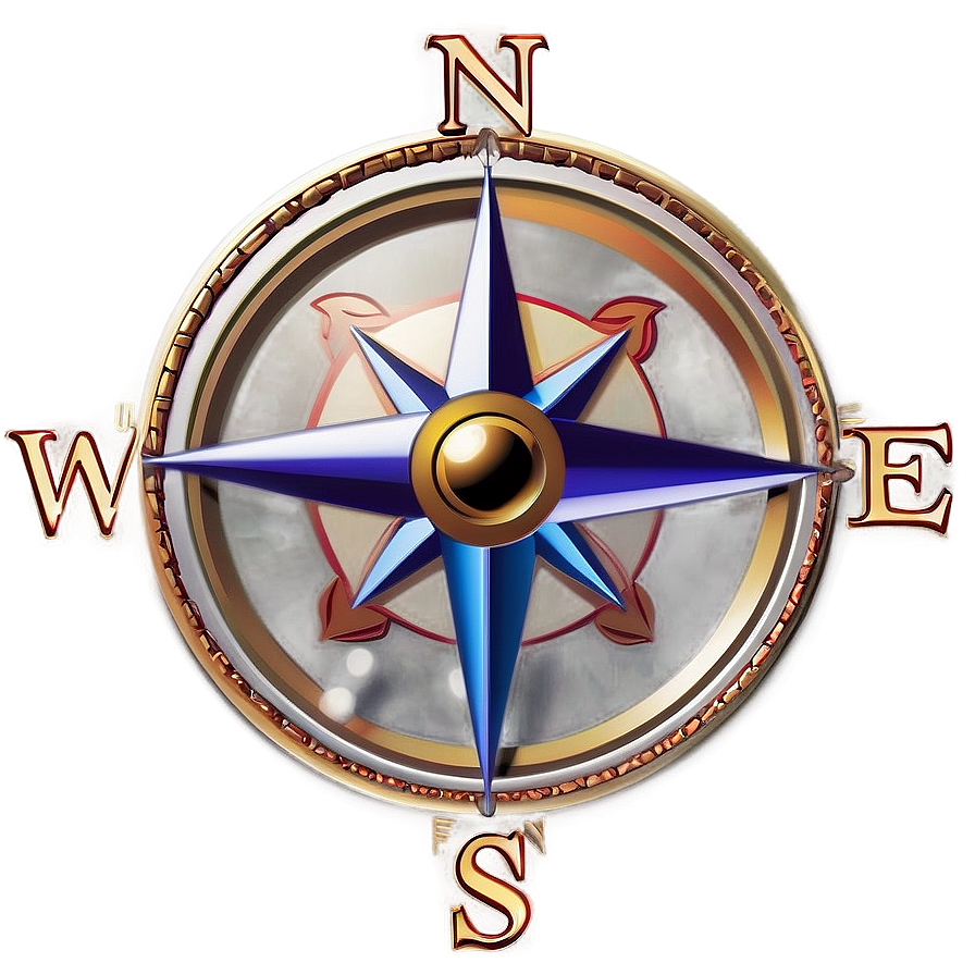 Compass Rose For Map Making Png 05252024