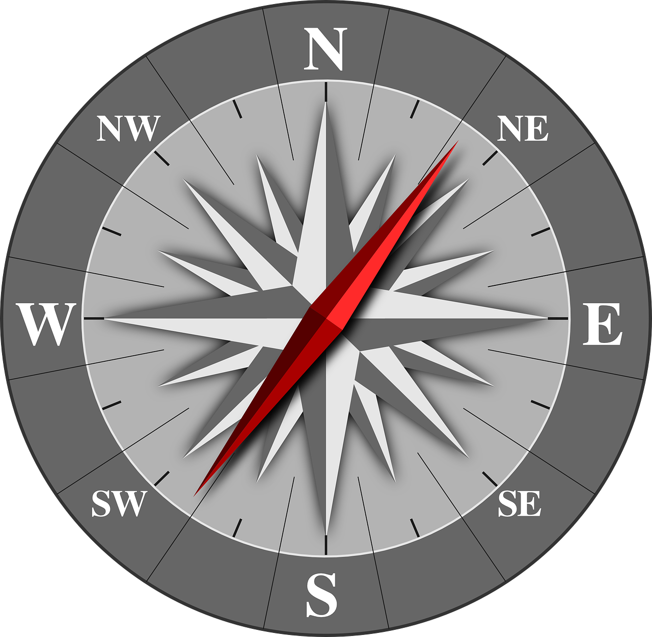 Compass Rose Graphic