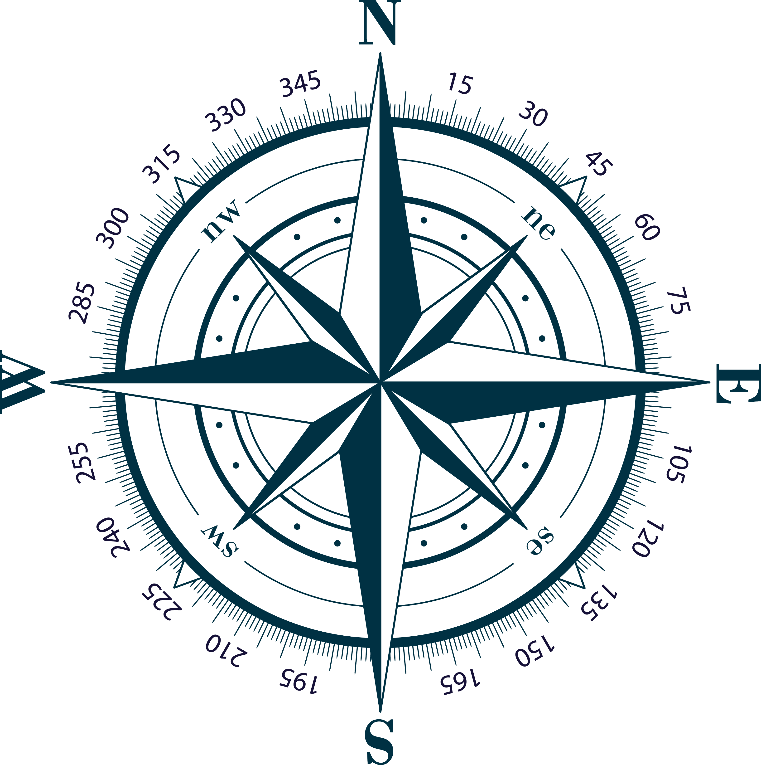 Compass Png Image - Compass Rose, Transparent Png PNG with transparent background
