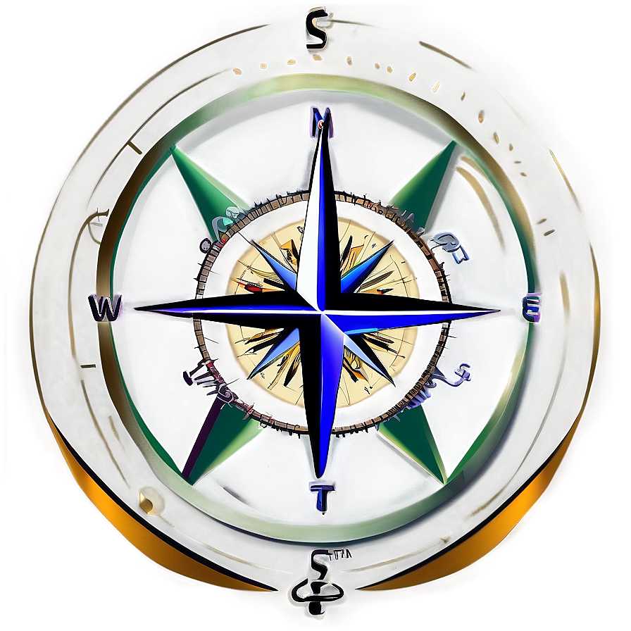 Compass Tattoo Design Png 05042024