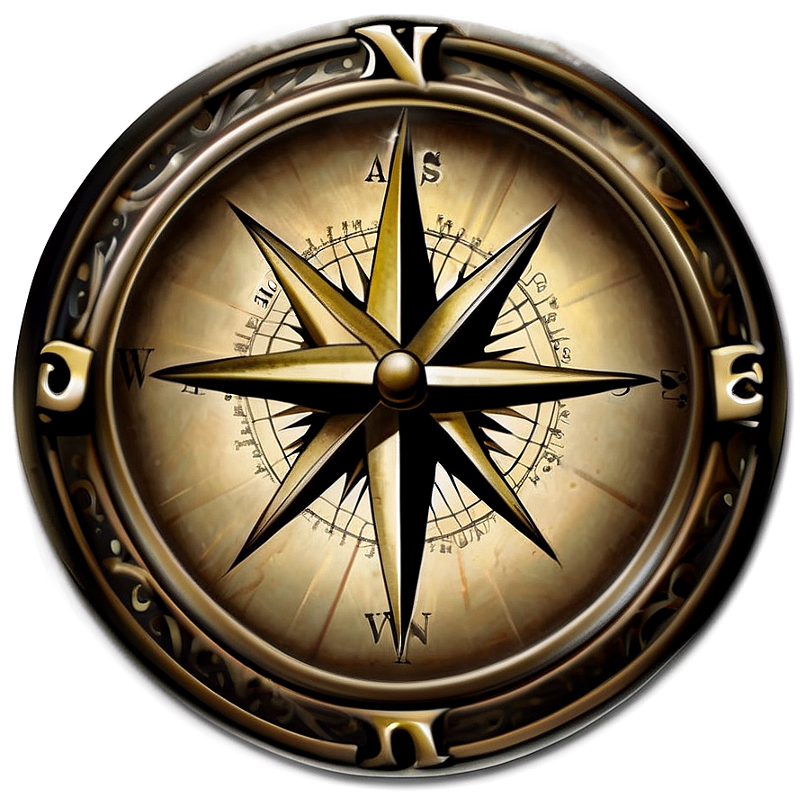 Compass Tattoo Design Png Lxr12