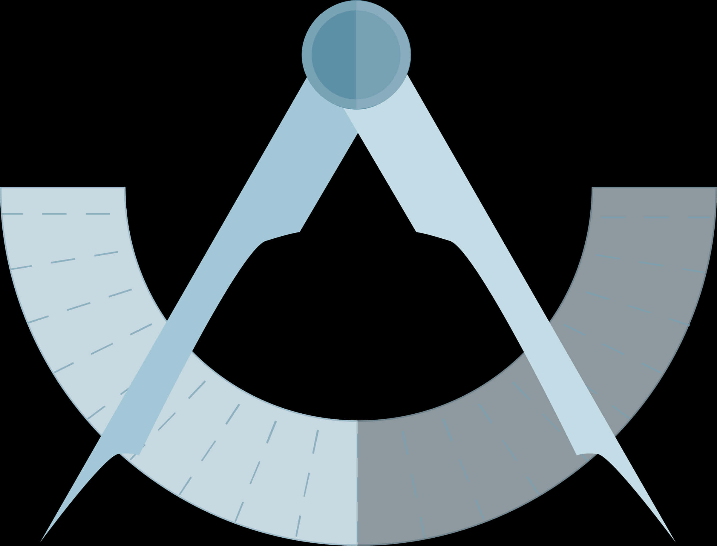 Compassand Protractor Graphic