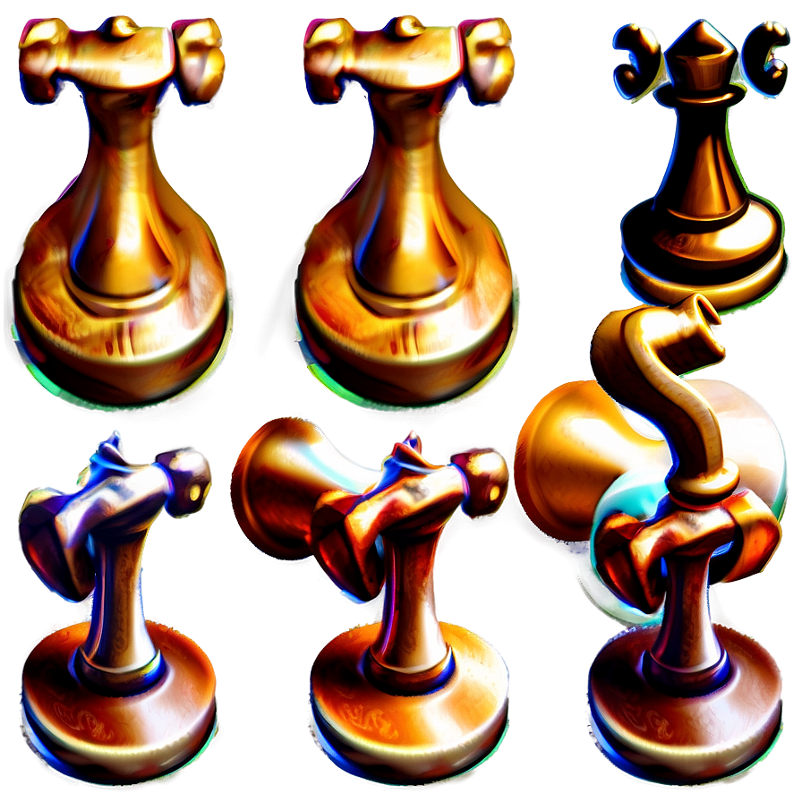 Complete Chess Set Icons PNG 62 PNG with transparent background