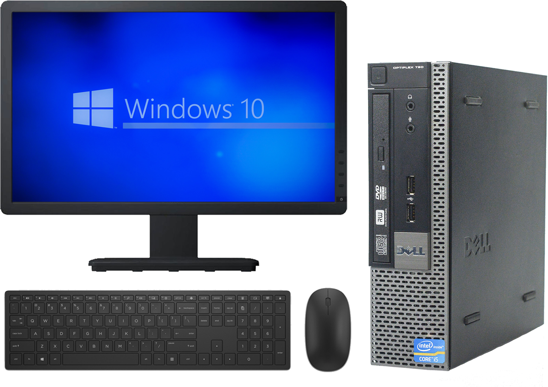 Hp 8300 Elite With Monitor, HD Png Download PNG with transparent background