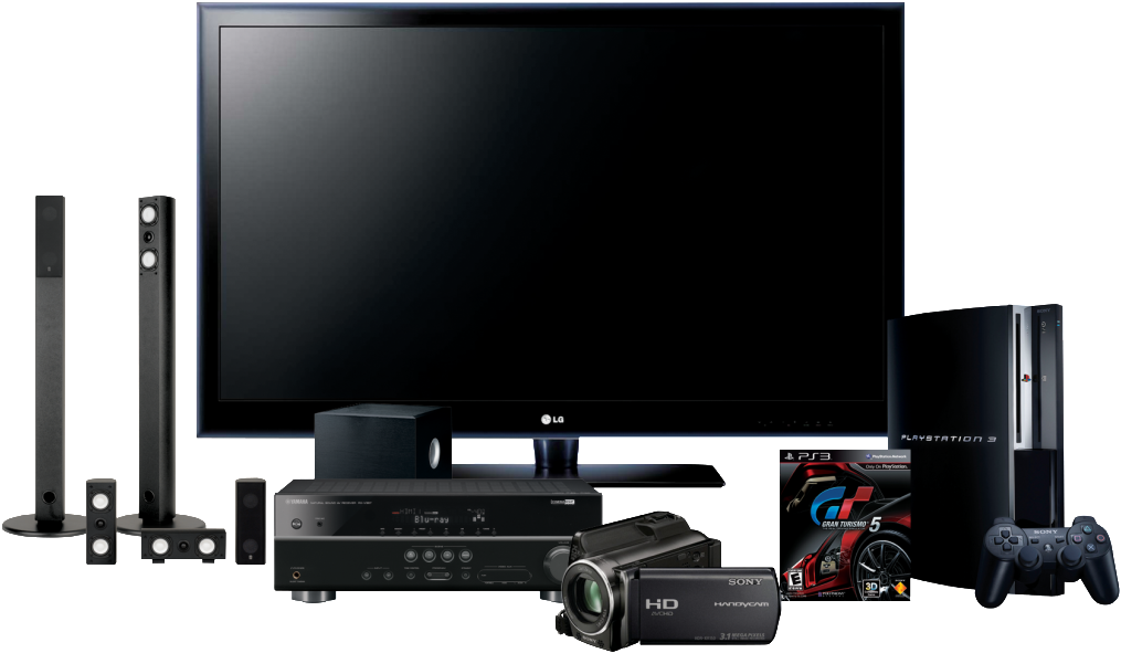 Home Theater System Png Free Download - Consoles, Transparent Png PNG with transparent background