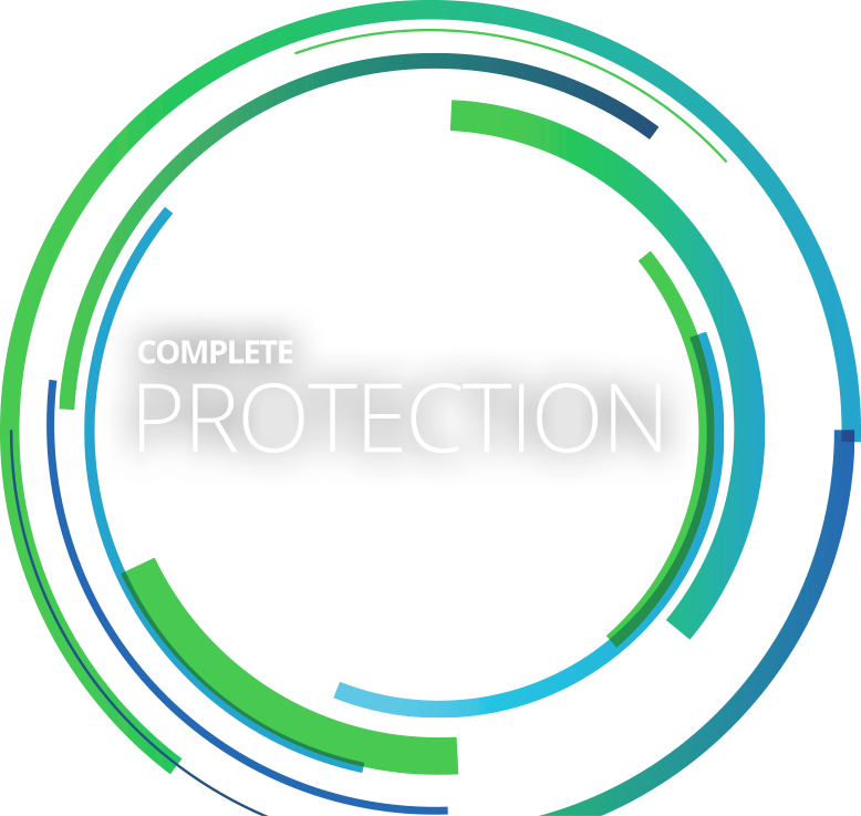 Complete Protection Circle Graphic