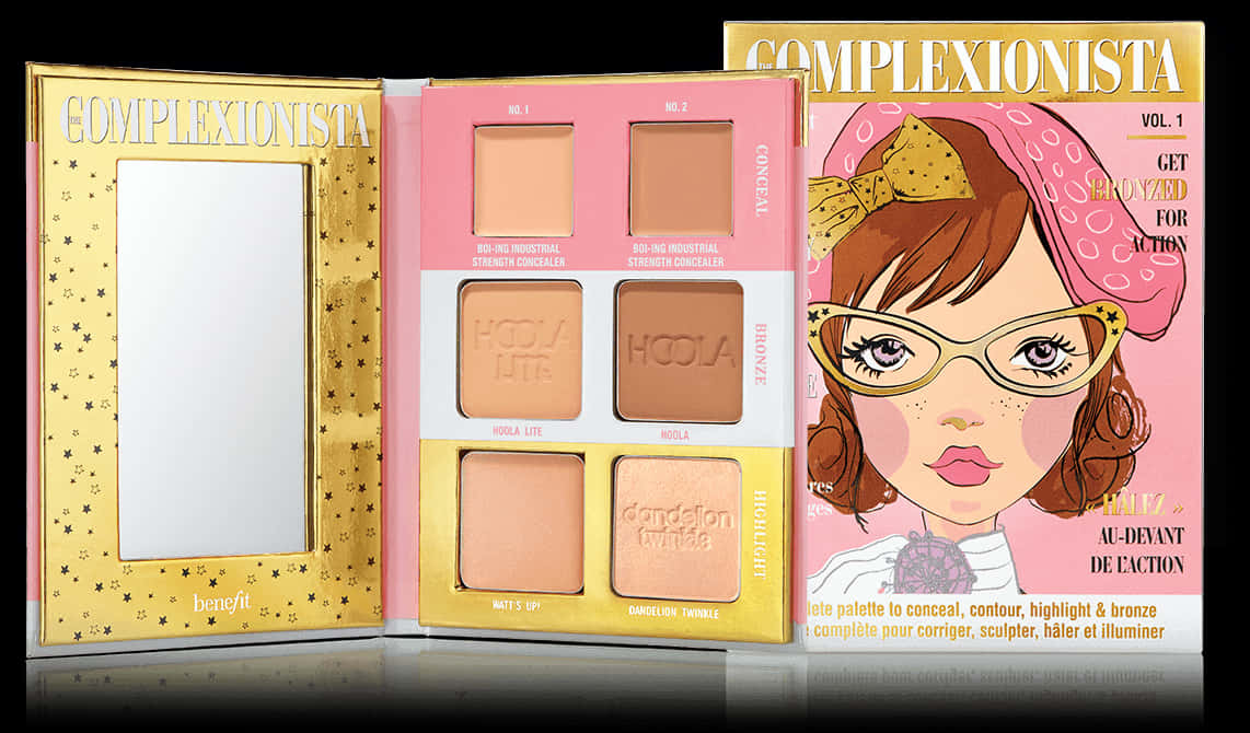 The Complexionista Limited Edition Palette Contains - Benefit Contour Set, HD Png Download PNG image with a transparent background, free high-resolution download